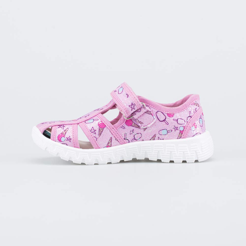 221170-11 Текстильные сандалии для девочки, все фото 2