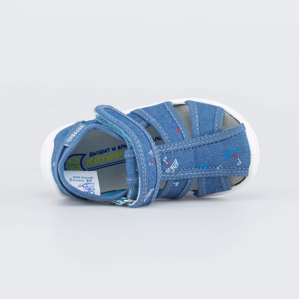 221114-11 Хлопковые сандалии Кораблик, все фото 4