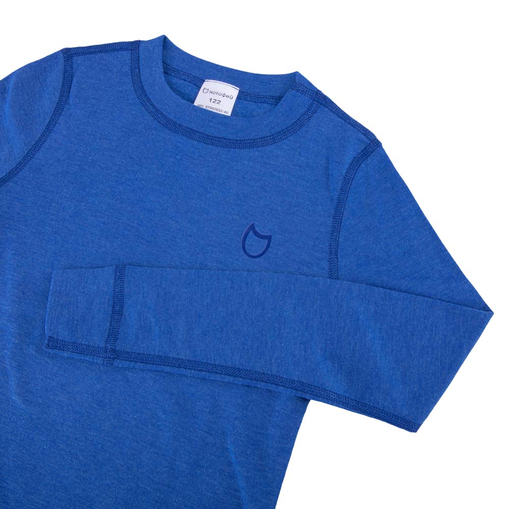 07002032-40 Термоджемпер для детей КОТОФЕЙ Комфорт синий, все фото 5