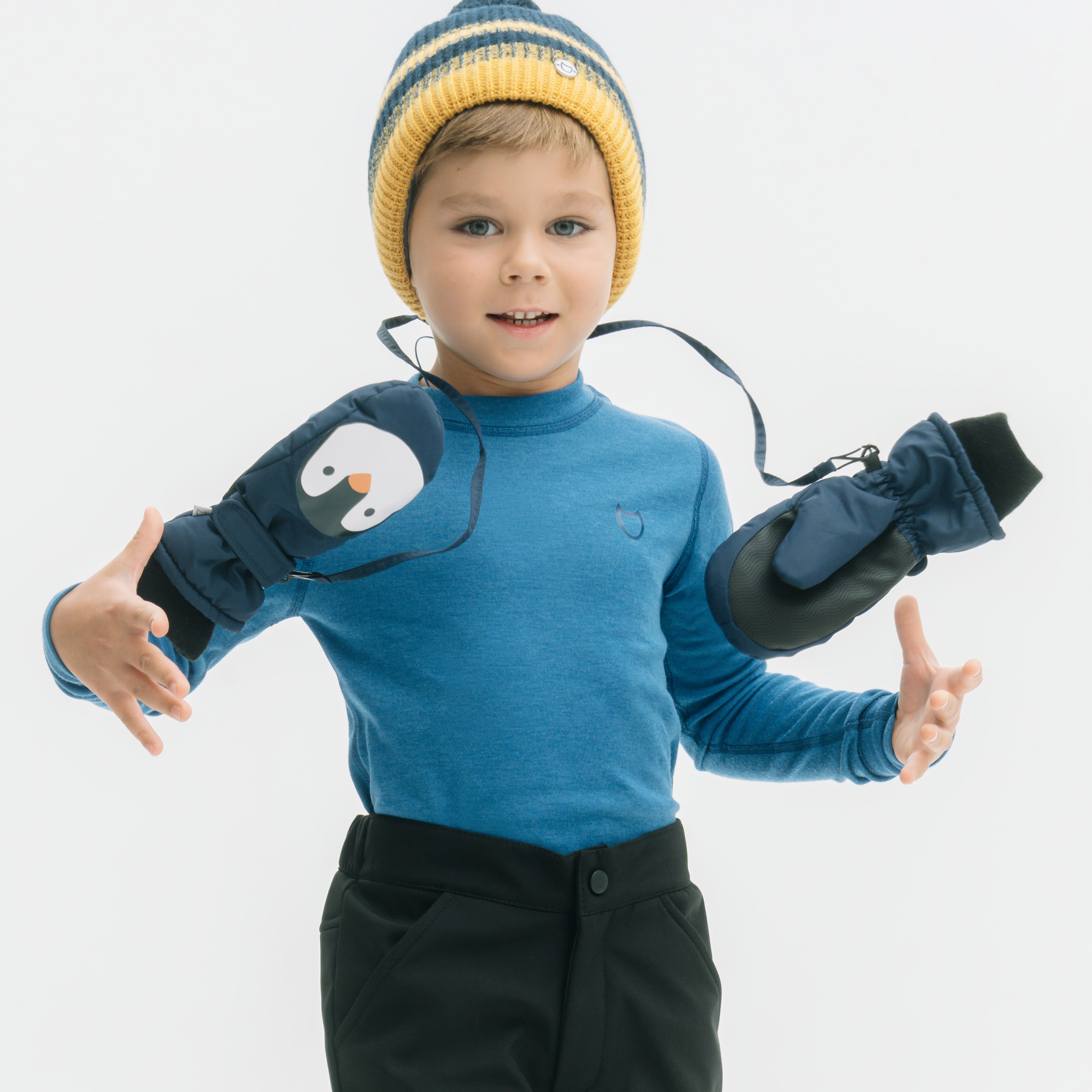 07002032-40 Термоджемпер для детей КОТОФЕЙ Комфорт синий, все фото 8
