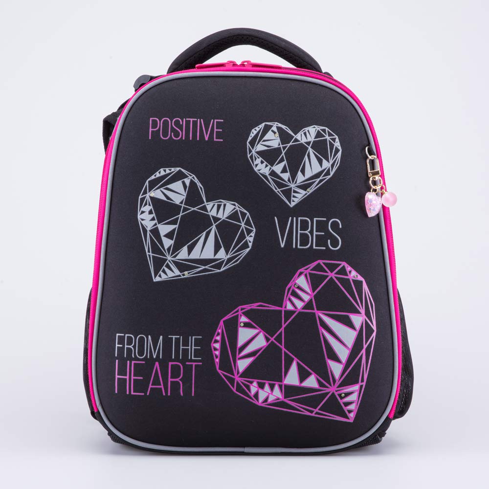 02817334-40 Школьный рюкзак Алмазное сердце КК, все фото 1