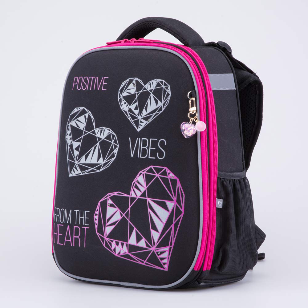 02817334-40 Школьный рюкзак Алмазное сердце КК, все фото 2