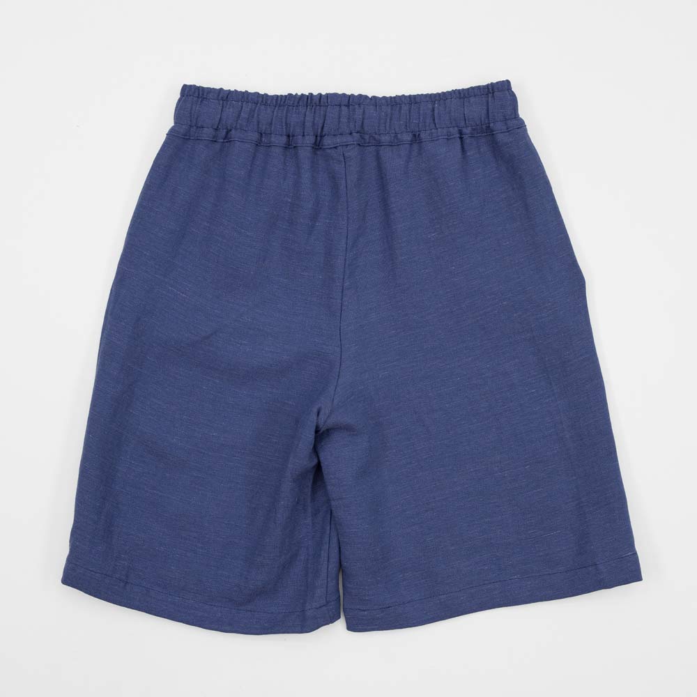 07762041-40 Шорты льняные для мальчика синий, все фото 2
