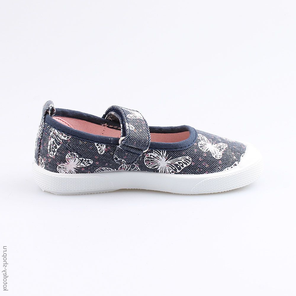 331108-12 Кеды из хлопка для девочки, все фото 2