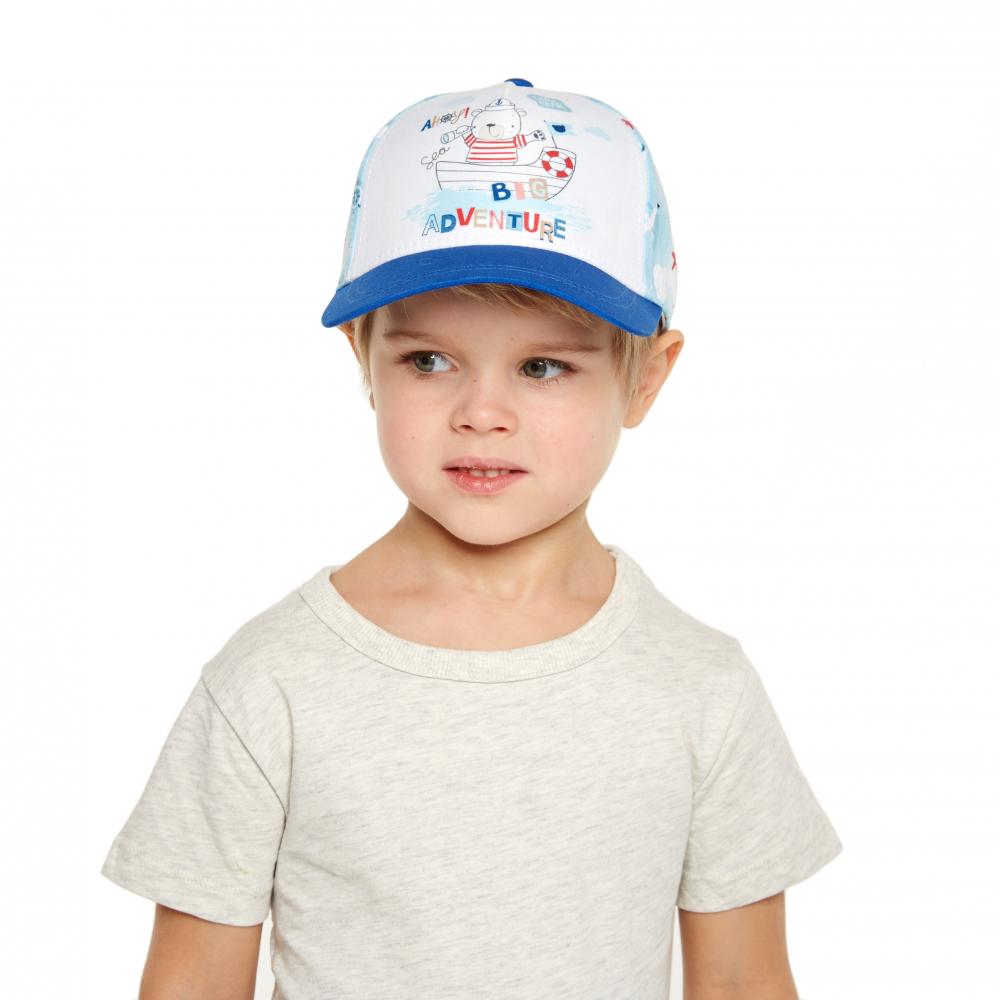 07711031-03 Бейсболка для мальчика голубой, все фото 1