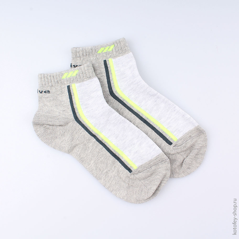 07742006-10 Носки детские спортивные серые, все фото 1