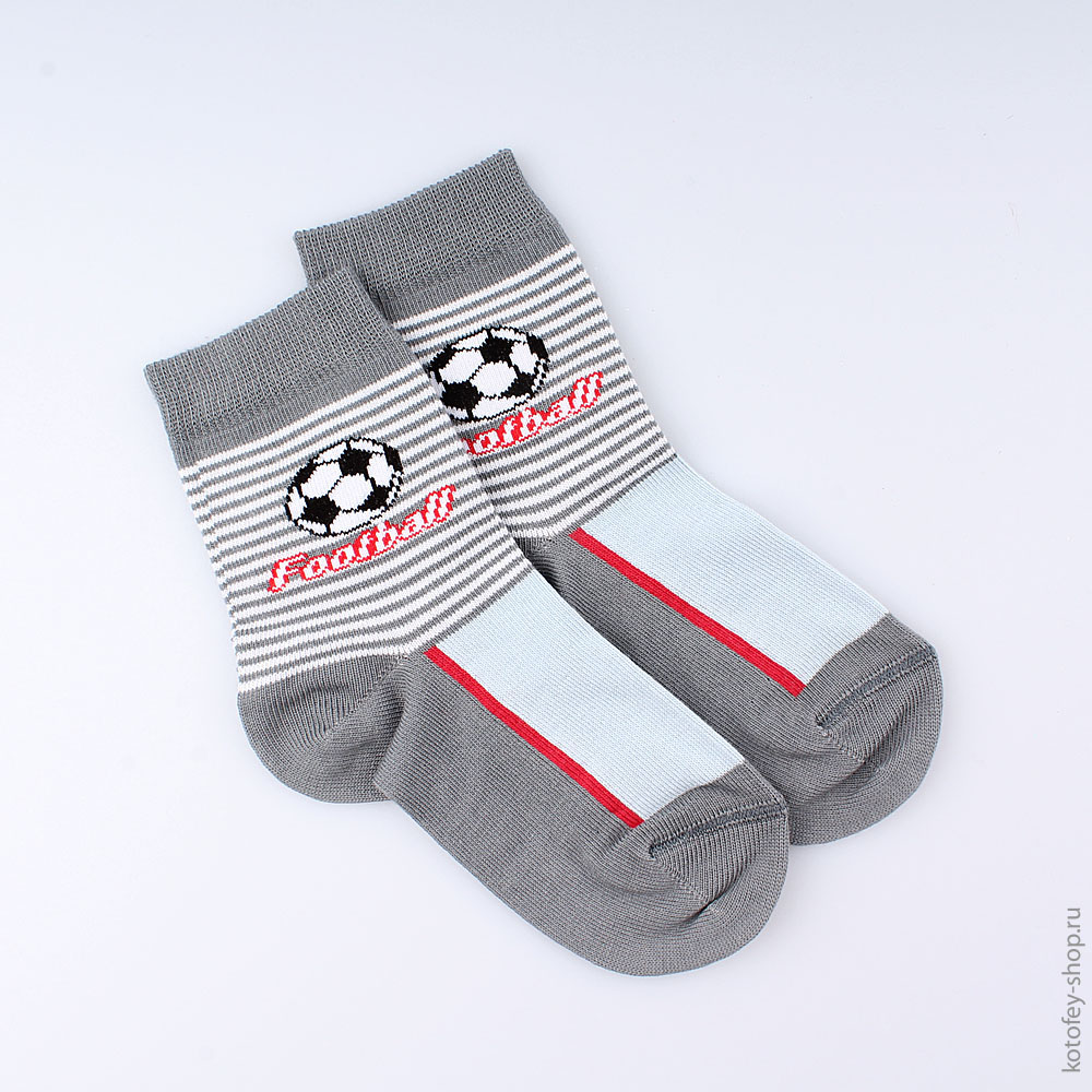 07742014-00 Носки хлопковые детские, серый, все фото 1