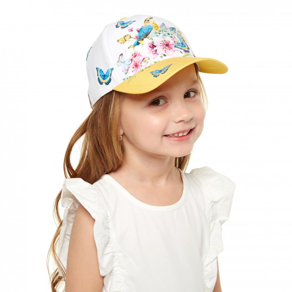 07811039-11 Бейсболка для девочки белый, все фото 1