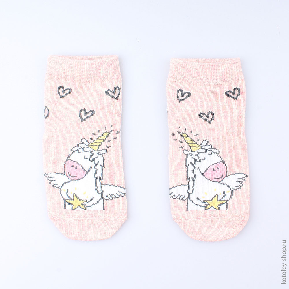 07842250-20 Носки хлопковые розовые, все фото 1