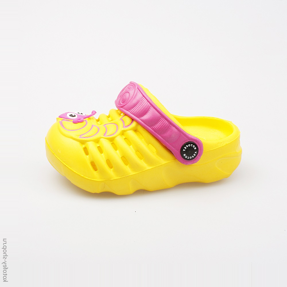 325030-01 Пляжная обувь желтая, все фото 1