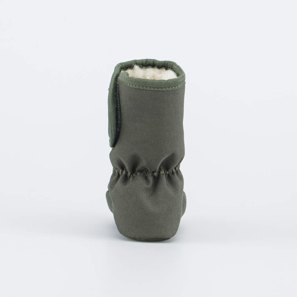 001117-42 Теплые меховые пинетки на липучке, все фото 5