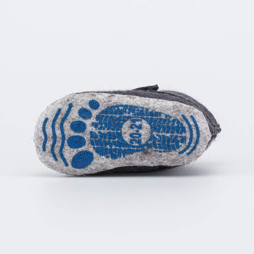 007013-46 Войлочные пинетки для мальчика Котик, все фото 3