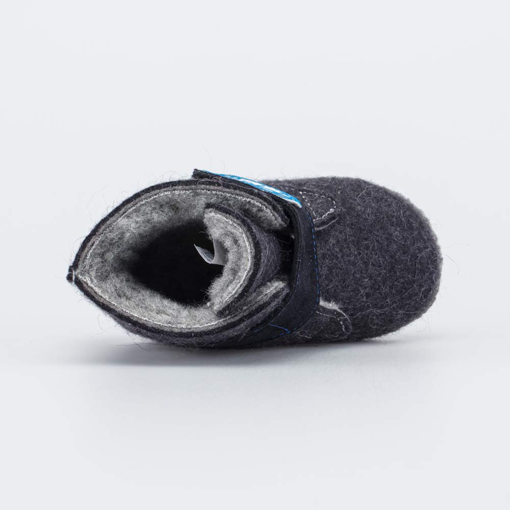 007013-46 Войлочные пинетки для мальчика Котик, все фото 4