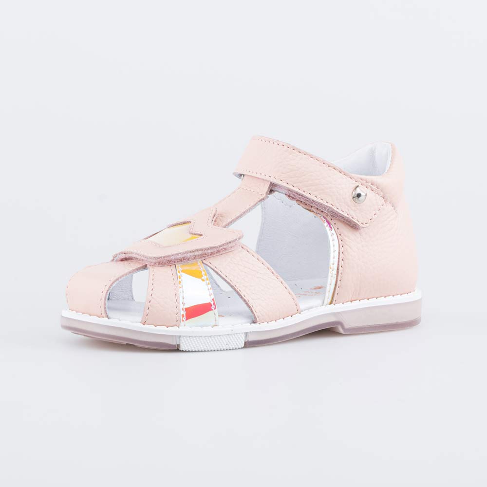 122210-22 Кожаные босоножки для девочки, все фото 1