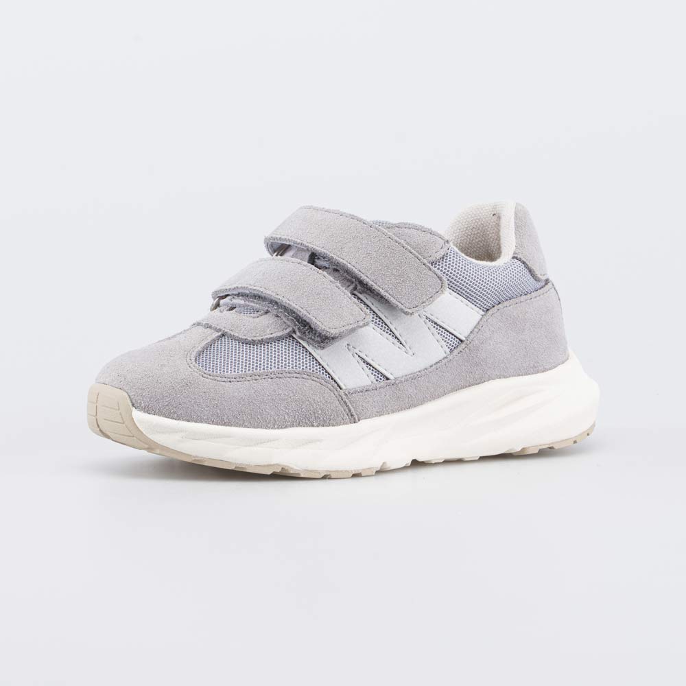 344546-11 Серые кроссовки на липучках Шторм, все фото 1