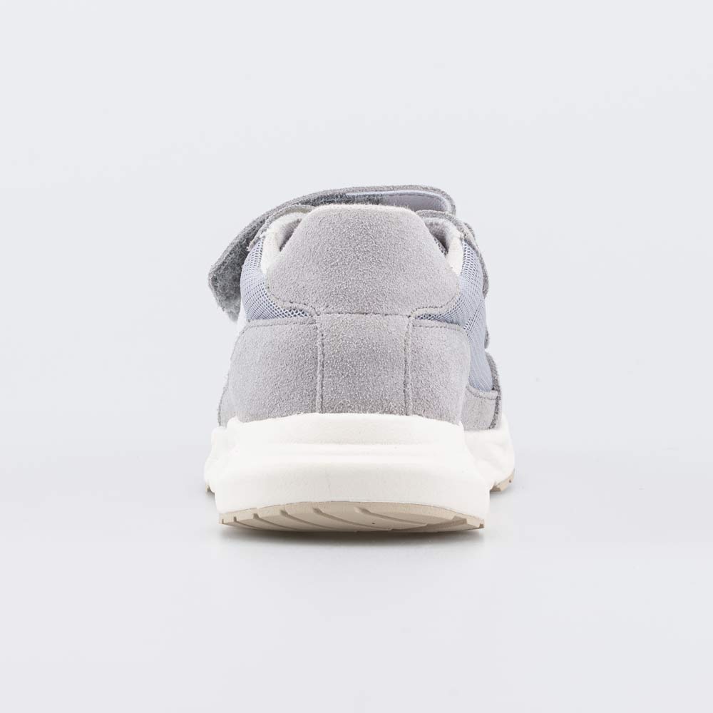 344546-11 Серые кроссовки на липучках Шторм, все фото 5