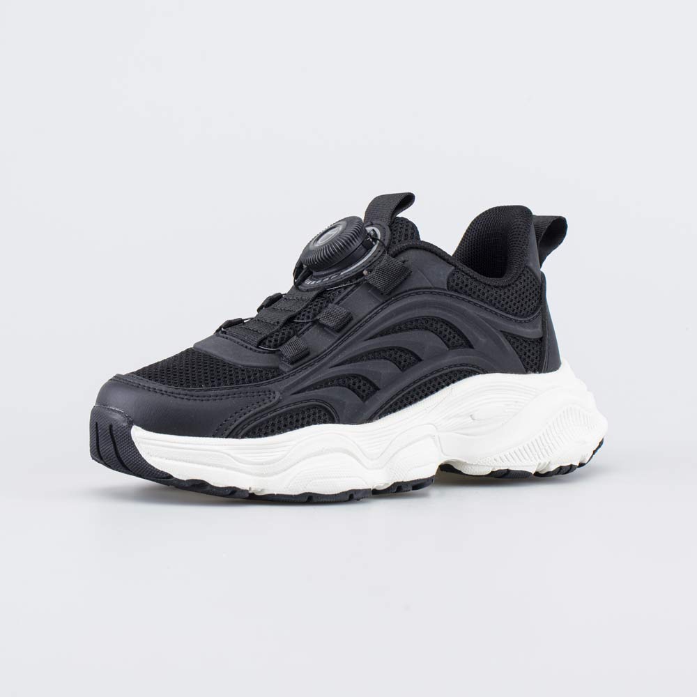 644499-12 Черные кроссовки с белой подошвой , все фото 1