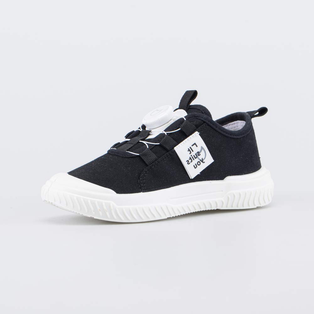 731191-11 Подростковые черные кеды с белой подошвой , все фото 1