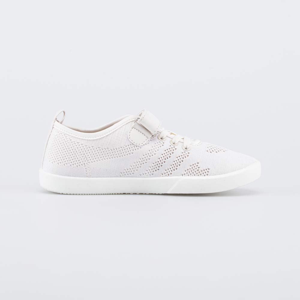 531180-10 Кеды из вязаного текстиля для девочки бежевый, все фото 2