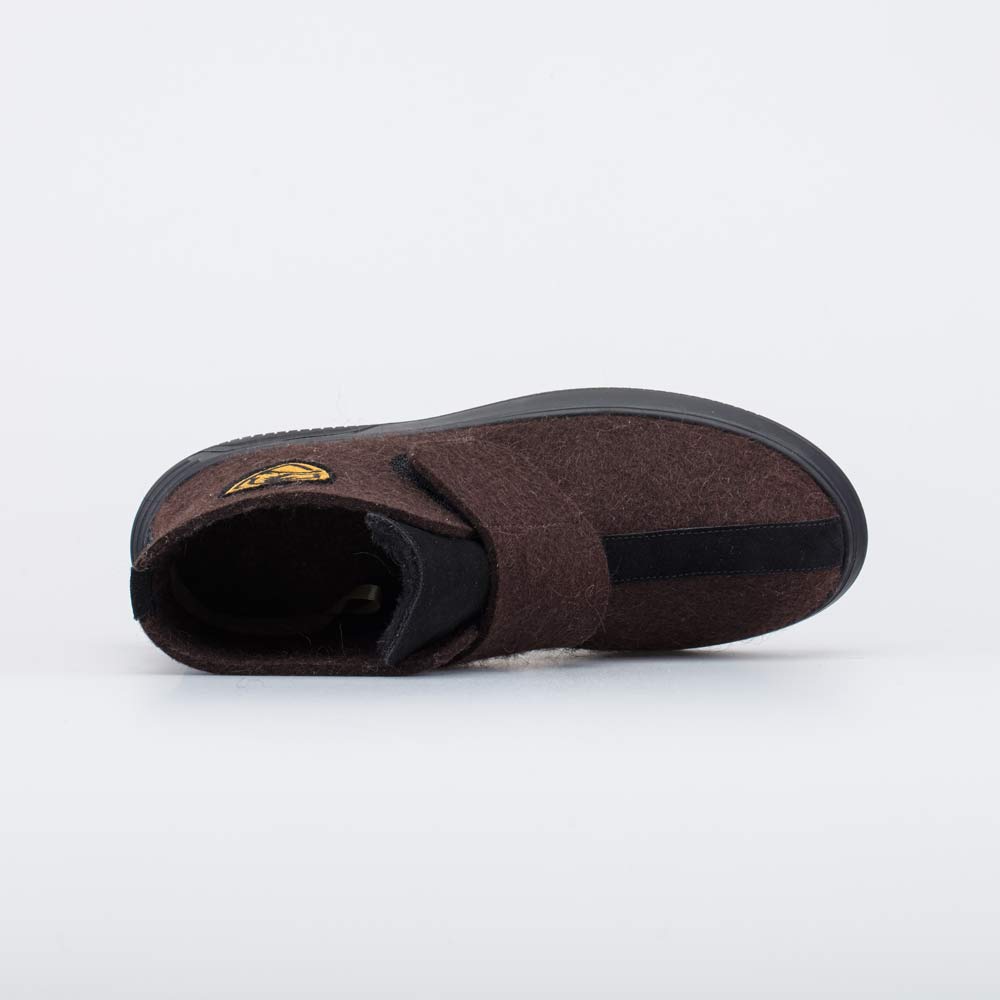 957027-07 Короткие мужские валенки Гран-при коричневый , все фото 4