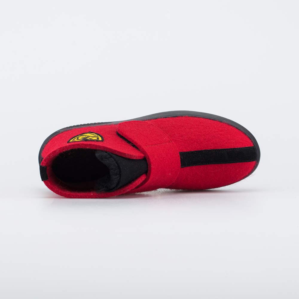 957027-09 Короткие мужские валенки Гран-при красный, все фото 4