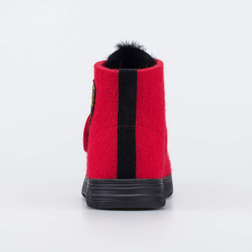 957027-09 Короткие мужские валенки Гран-при красный, все фото 5