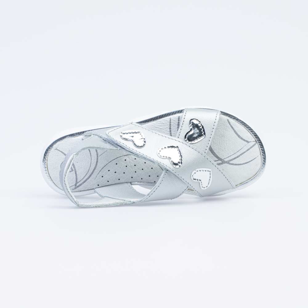 522154-21 Кожаные босоножки для девочки, все фото 4