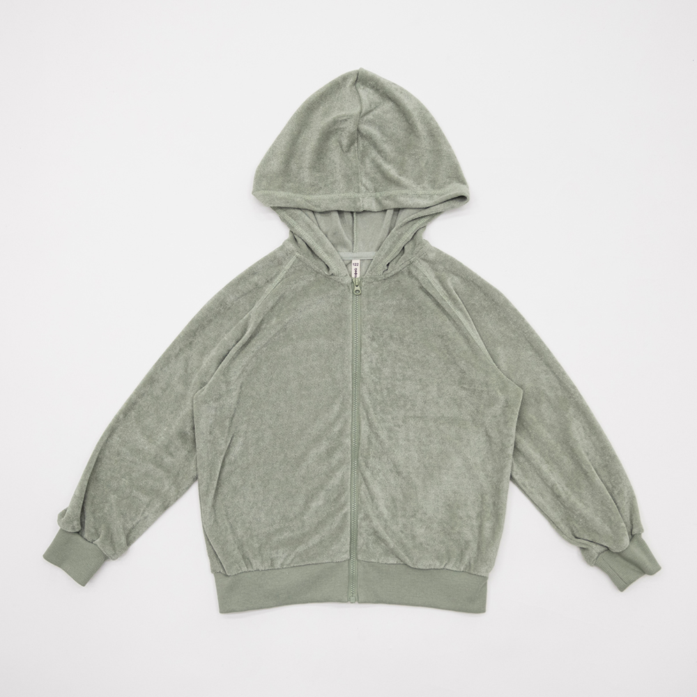 07708004-40 Олимпийка махровая для мальчика Неженка зеленый, все фото 1