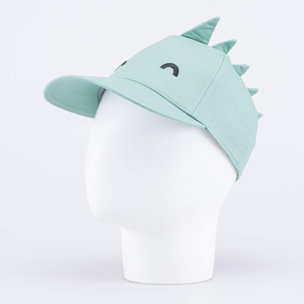 07709005-40 Кепка-бейсболка для мальчика Динозавр мятный, все фото 1