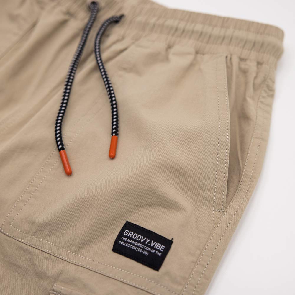 07759062-40 Брюки карго для мальчика бежевый, все фото 3