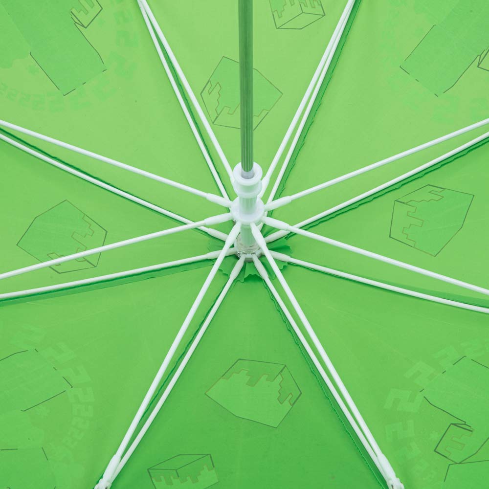03707206-40 Зонт-трость детский Game over зеленый, все фото 3
