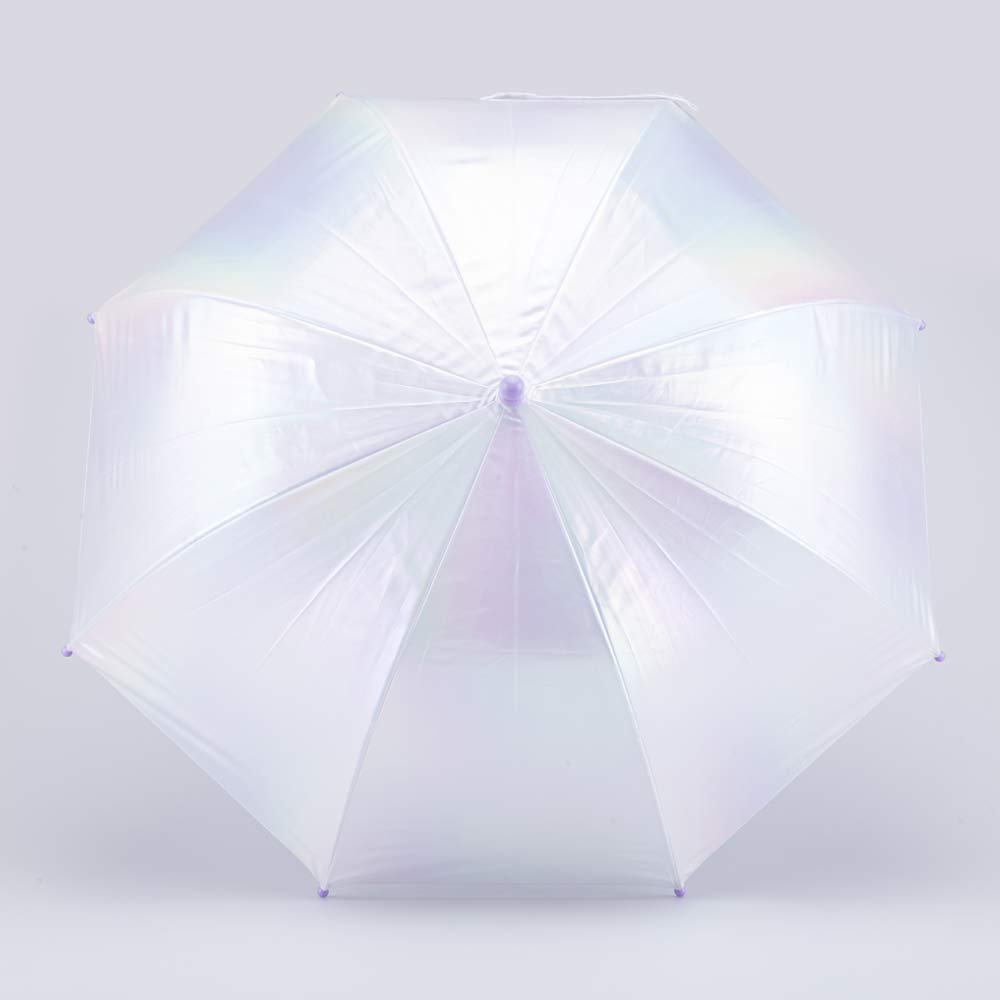 03807194-41 Зонт-трость детский Голография жемчужный, все фото 2