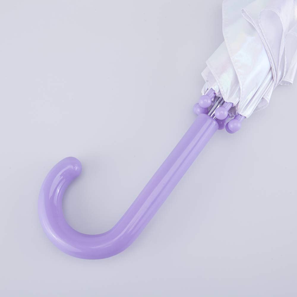 03807194-41 Зонт-трость детский Голография жемчужный, все фото 4