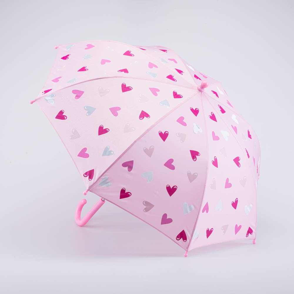03807202-40 Зонт-трость детский Сердечки, все фото 1