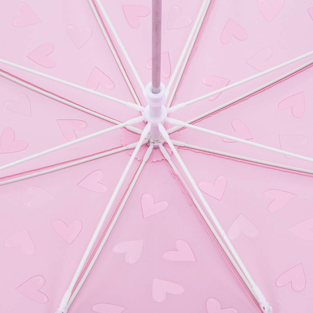 03807202-40 Зонт-трость детский Сердечки, все фото 3