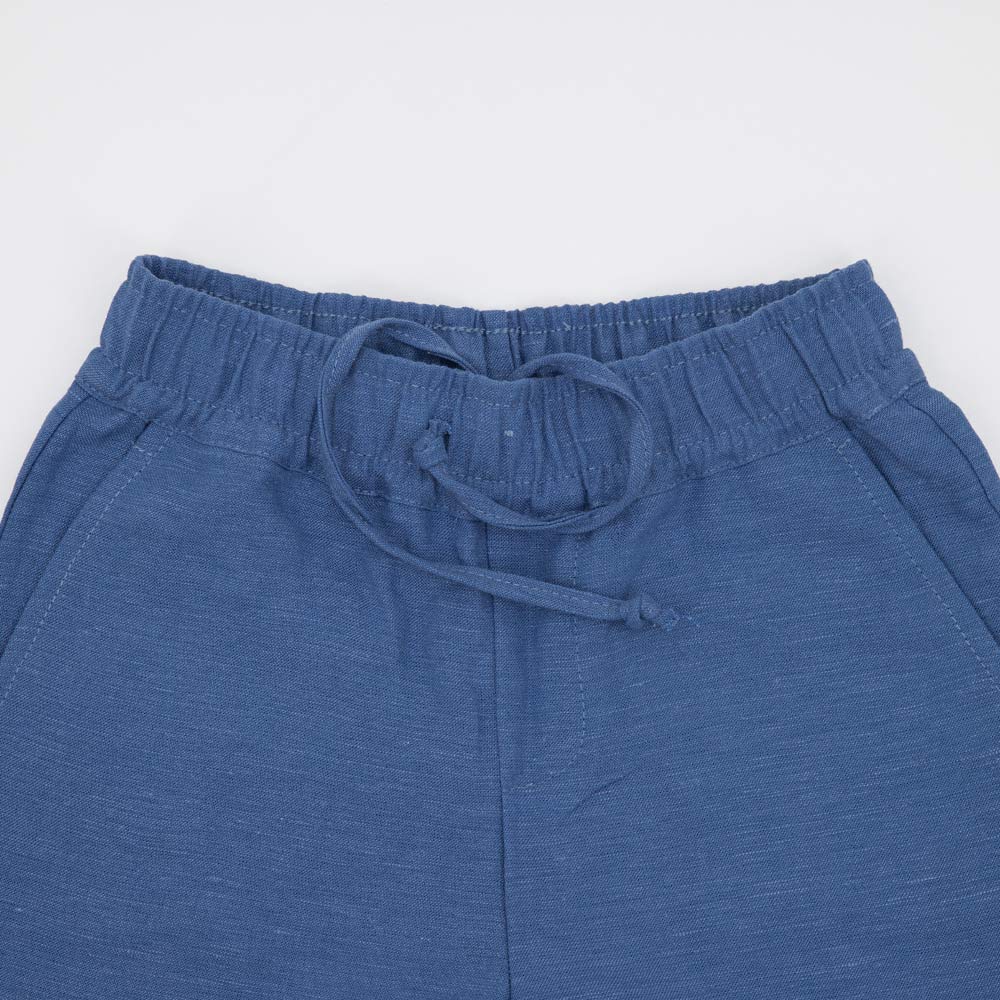 07764063-40 Костюм льняной худи + шорты джинс, все фото 5