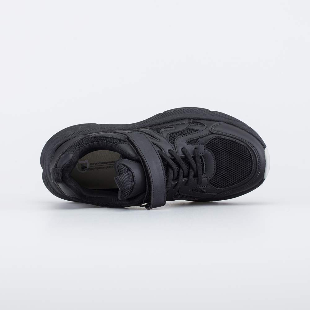 644533-12 Черные кроссовки для мальчика-подростка, все фото 4
