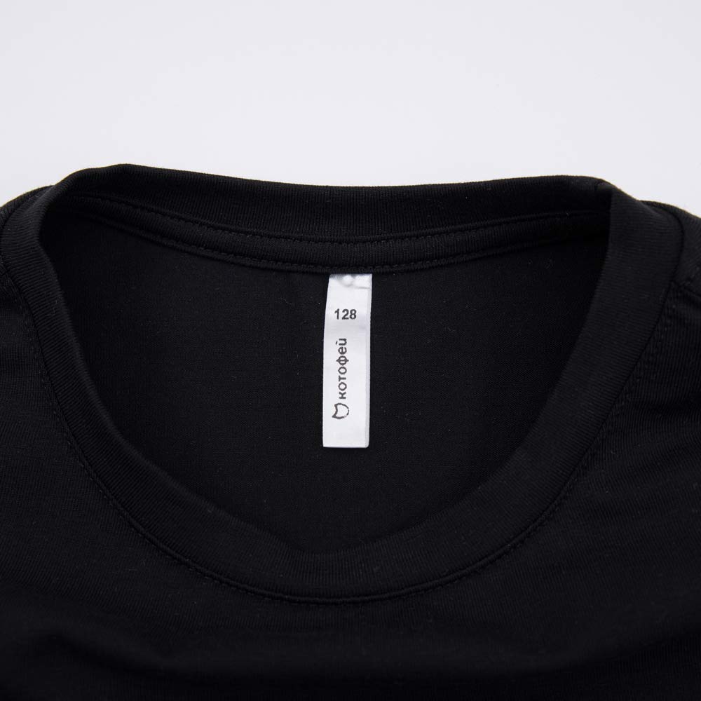 07702035-41 Футболка оверсайз для мальчика черный, все фото 3