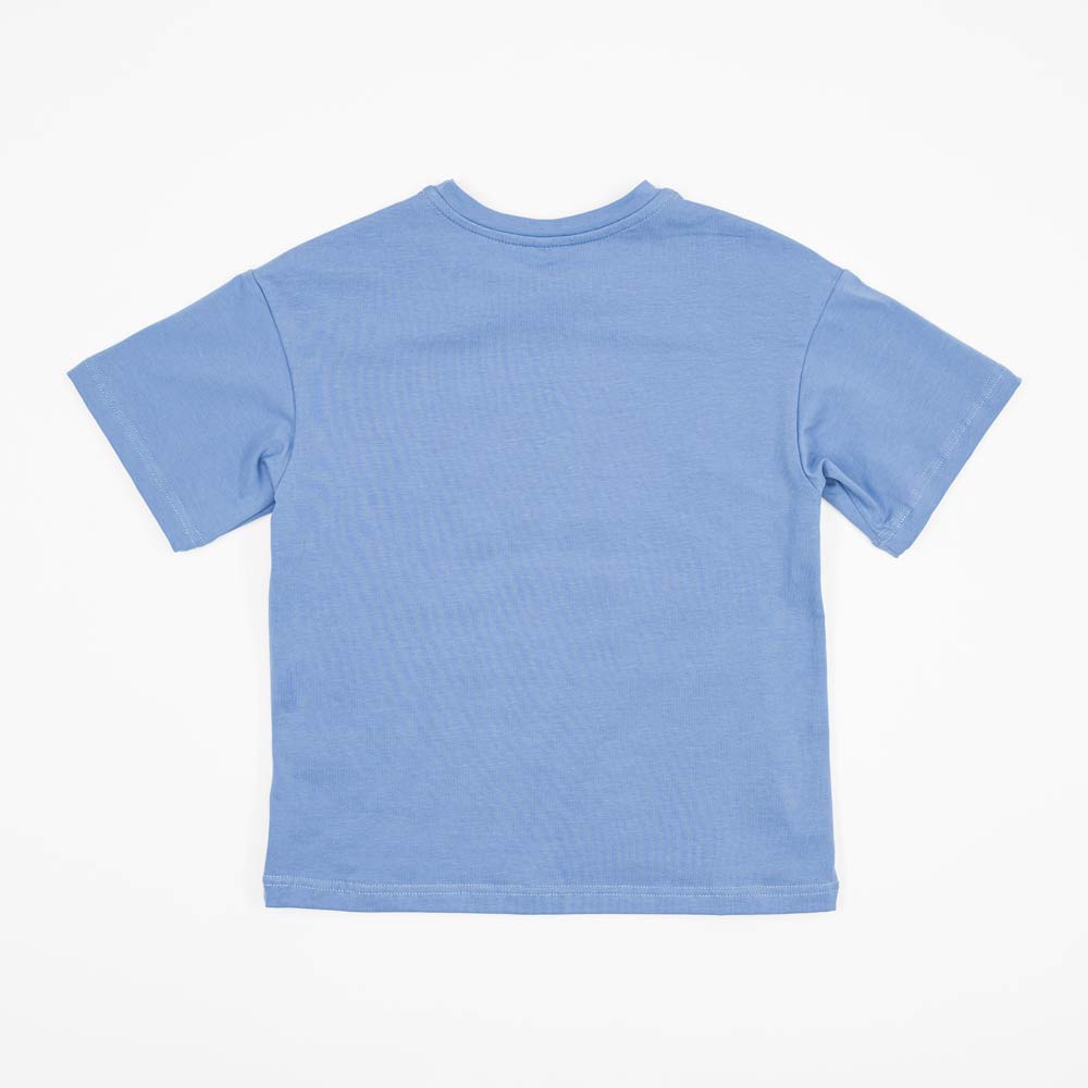 07702047-40 Футболка удлиненная Скейт синий, все фото 4