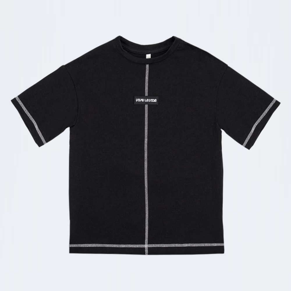 07702049-40 Футболка удлиненная черный, все фото 1