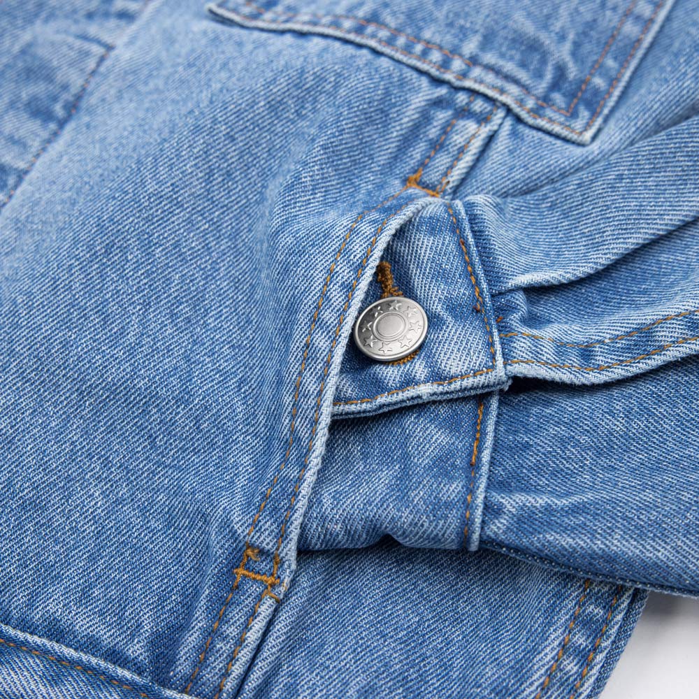 07705001-40 Джинсовая куртка для мальчика синий, все фото 5