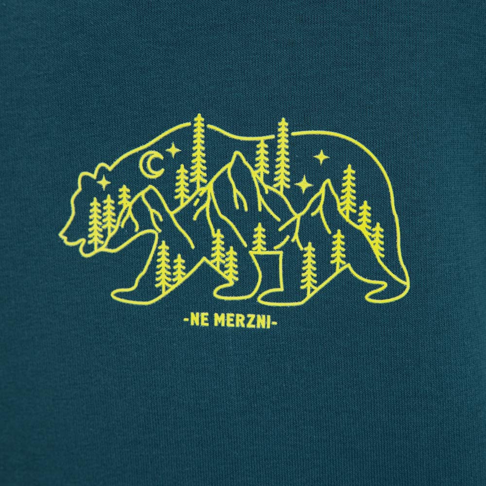 07764065-41 Костюм худи + брюки с начесом зеленый, все фото 4