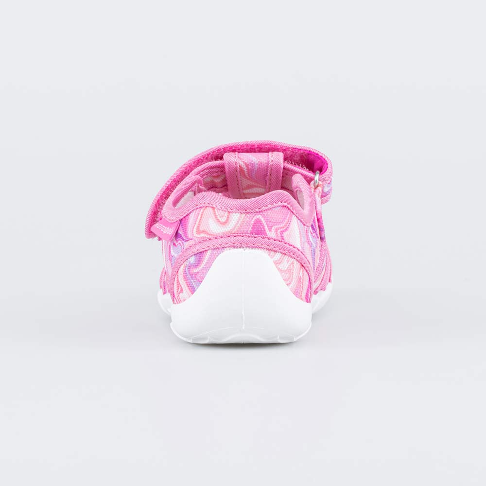 421108-11 Текстильные сандалии для девочки, все фото 5