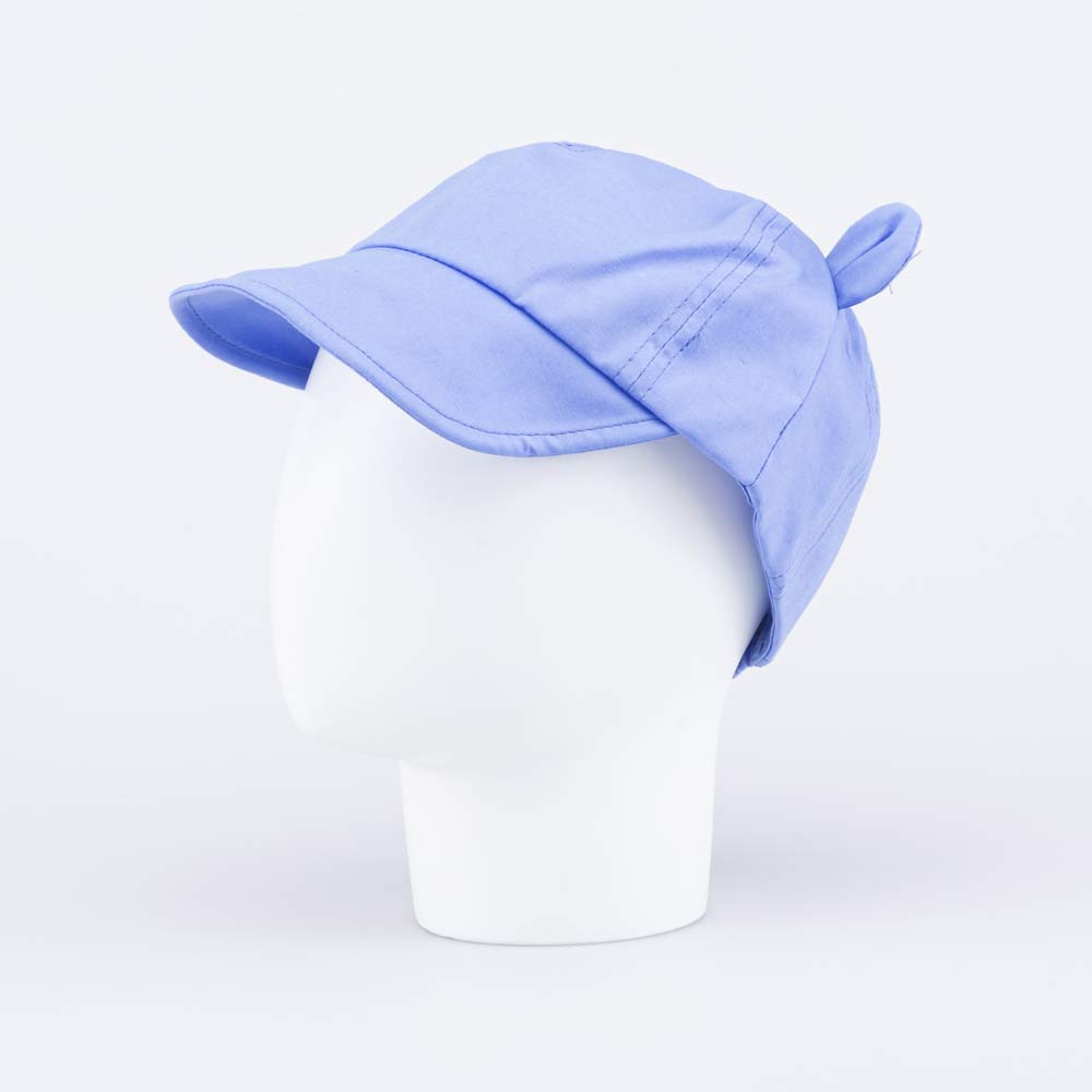 07711836-40 Кепка-бейсболка с ушками голубая, все фото 1