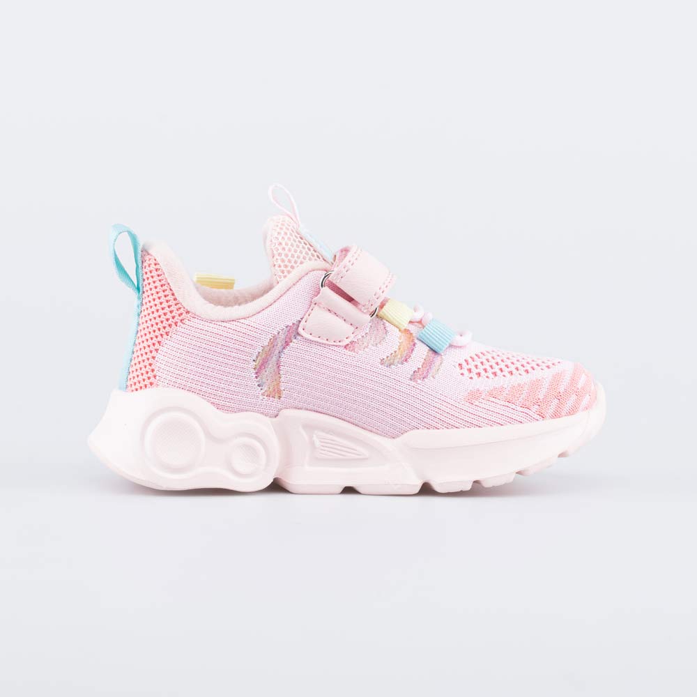 344399-11 Кроссовки из вязаного текстиля для девочки, все фото 2