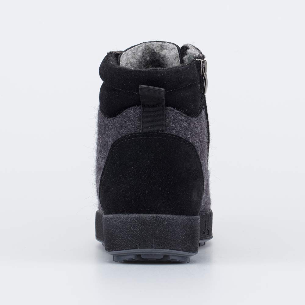 957029-41 Валенки-ботинки на шнурках черный, все фото 5