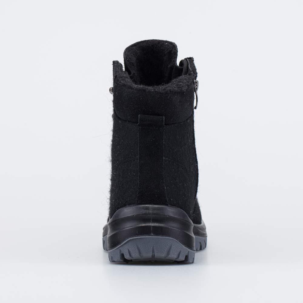 957030-42 Мужские валенки-ботинки на шнурках черный, все фото 5
