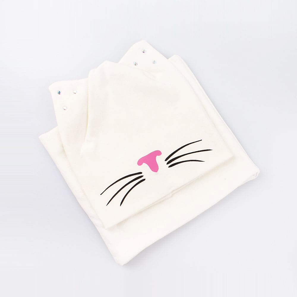 07811156-40 Шапка+снуд на весну, 95% хлопок, белый, все фото 1