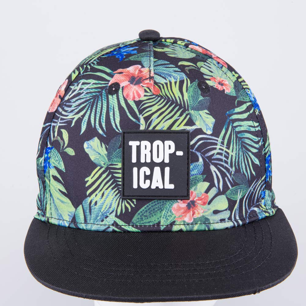 07709036-40 Кепка-бейсболка с прямым козырьком Тропики, все фото 3