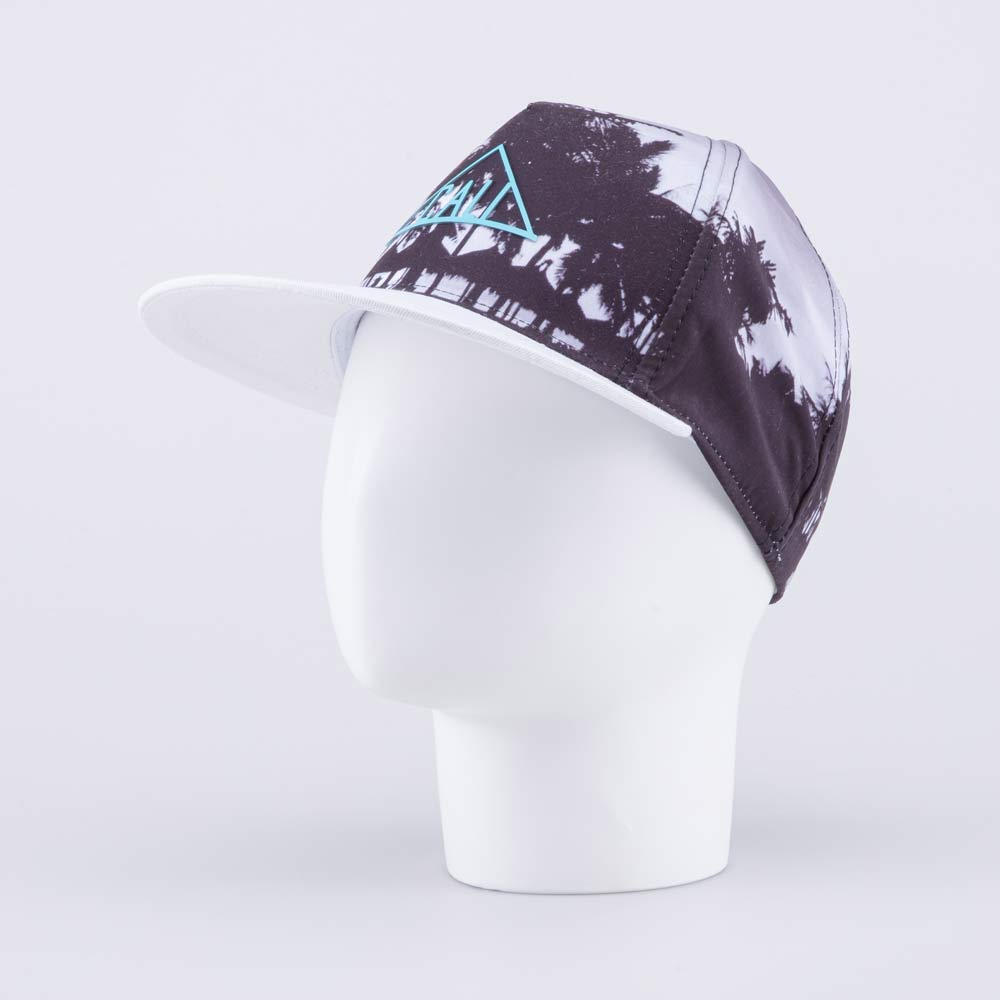 07709038-40 Кепка-бейсболка с прямым козырьком черно-белый, все фото 1